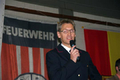Kommandat der FF Bblingen Thomas Frech bei der Erffnung des Seminares